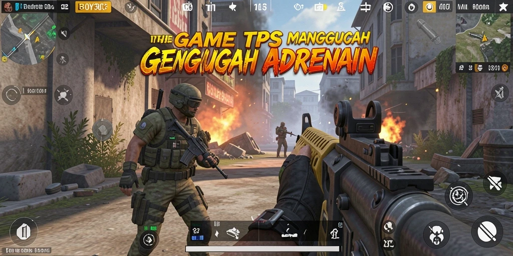 Penampilan gameplay TPS yang intens dan mendebarkan di BOY303.