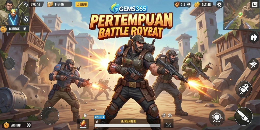 Gameplay intens di arena GEMS365 yang penuh aksi.