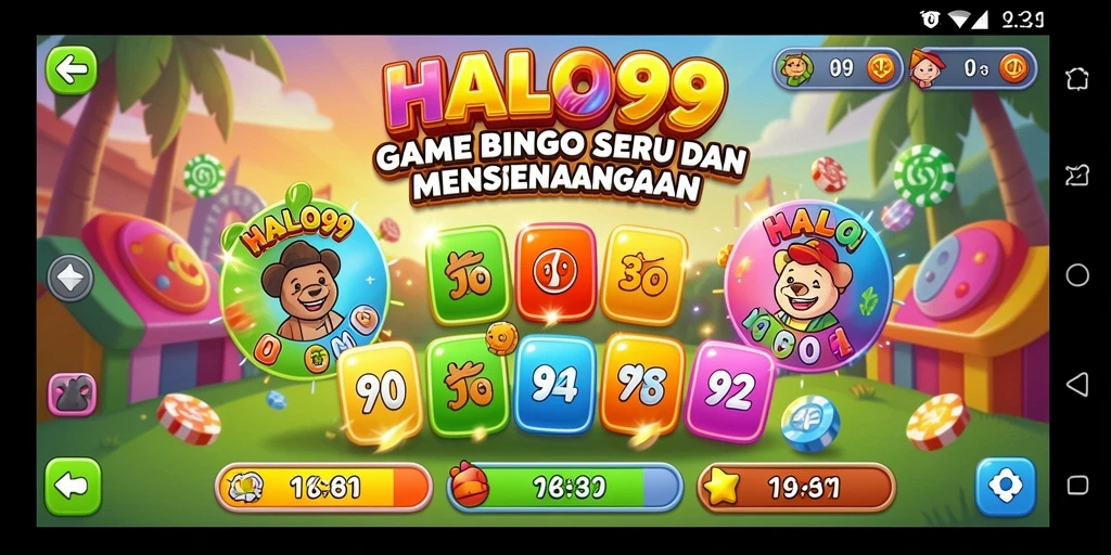 Tampilan gameplay HALO99 yang seru dan interaktif.