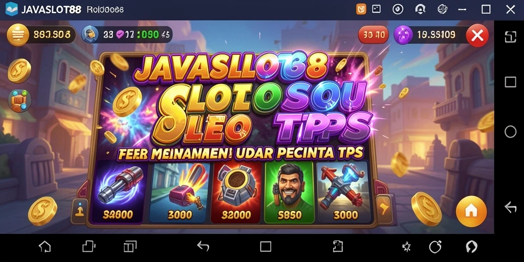 Screenshot menunjukkan gameplay seru dan grafis menawan JAVASLOT88.
