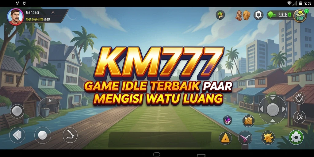 Tampilan menarik gameplay KM777 yang santai dan mengasyikkan.