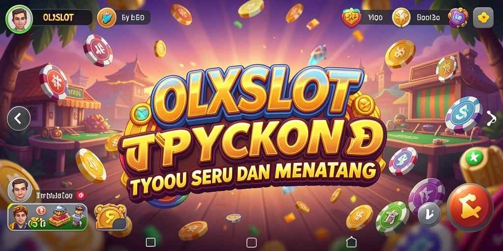 Tampilan gameplay menarik dari OLXSLOT, menggambarkan strategi bisnis yang seru.