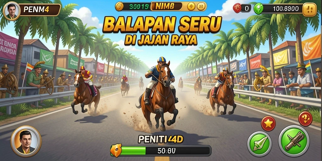 Pengalaman gameplay balapan yang mendebarkan dan menantang.