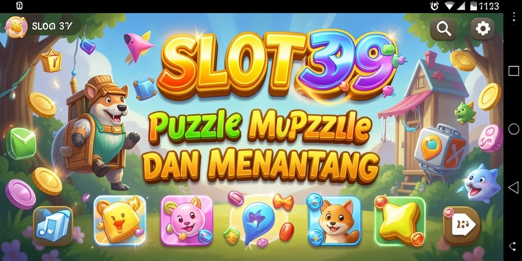 Tangkapan layar permainan <strong>SLOT39</strong> menunjukkan tantangan puzzle yang menarik.